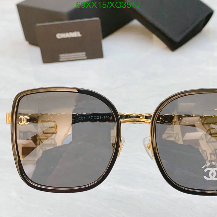 Glasses-Chanel, Code: XG3517,$: 69USD