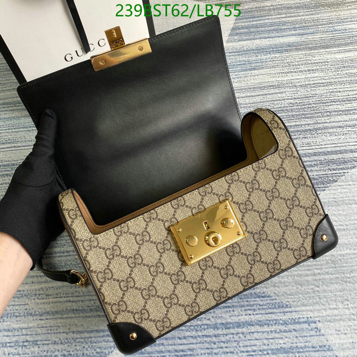 Gucci Bag-(Mirror)-Handbag-,Code: LB755,$: 239USD