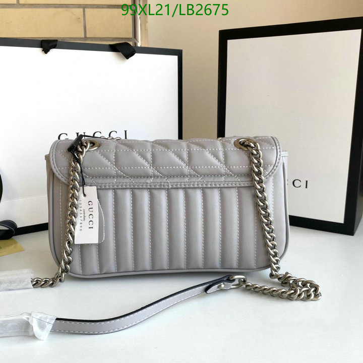 Gucci Bag-(4A)-Marmont,Code: LB2675,$: 99USD