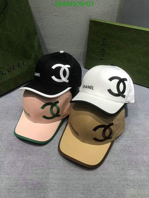 Cap -(Hat)-Chanel, Code: XH01,$: 29USD