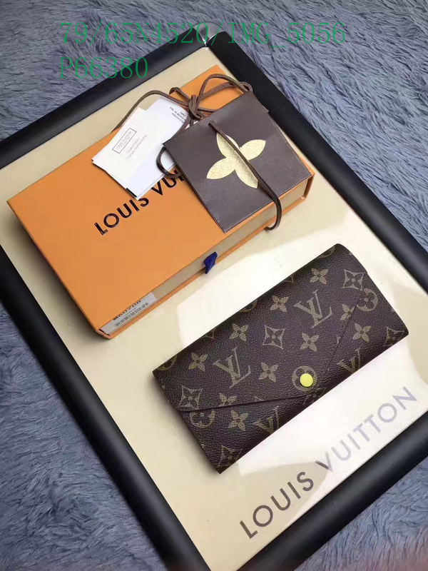 LV Bags-(Mirror)-Wallet-,Code：LT120125,$: 79USD