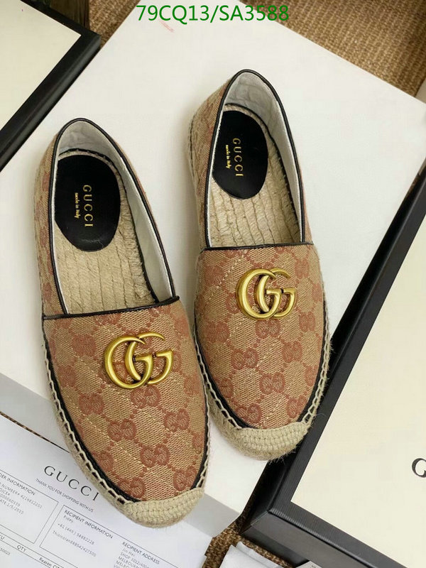 Women Shoes-Gucci, Code: SA3588,$: 79USD