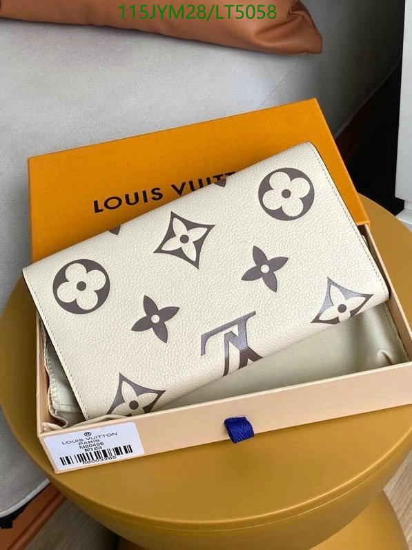 LV Bags-(Mirror)-Wallet-,Code: LT5058,$: 119USD