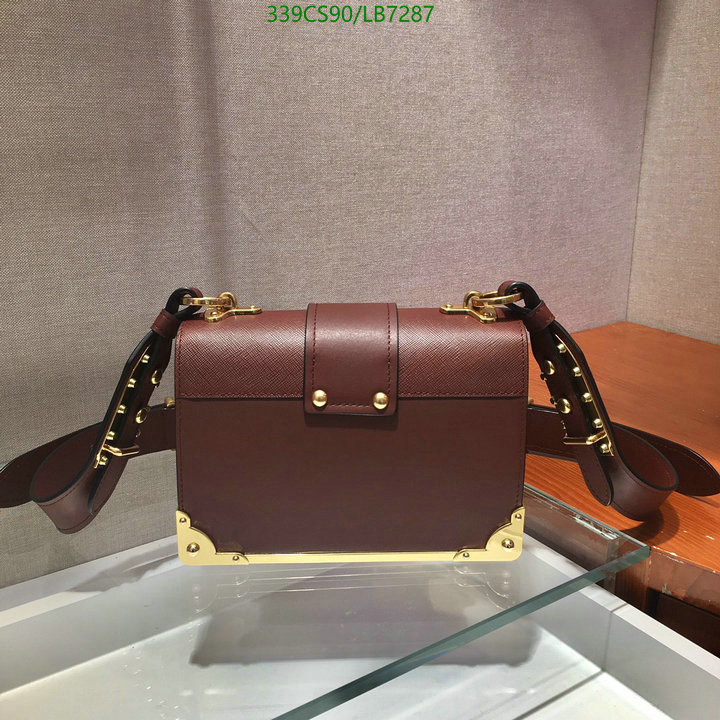 Prada Bag-(Mirror)-Diagonal-,Code: LB7287,$: 339USD