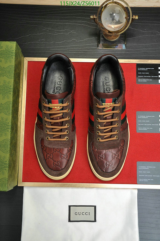 Men shoes-Gucci, Code: ZS6011,$: 115USD