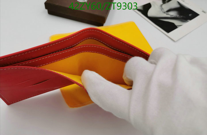 Goyard Bag-(4A)-Wallet-,Code: ZT9303,$: 42USD