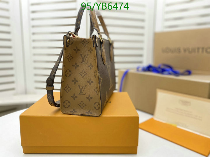 LV Bags-(4A)-Handbag Collection-,Code: YB6474,$: 95USD