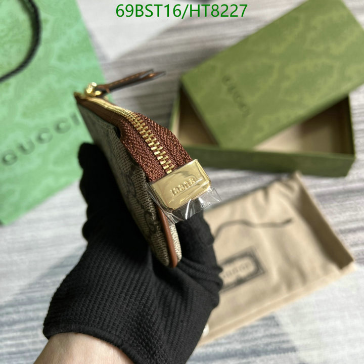Gucci Bag-(Mirror)-Wallet-,Code: HT8227,$: 69USD