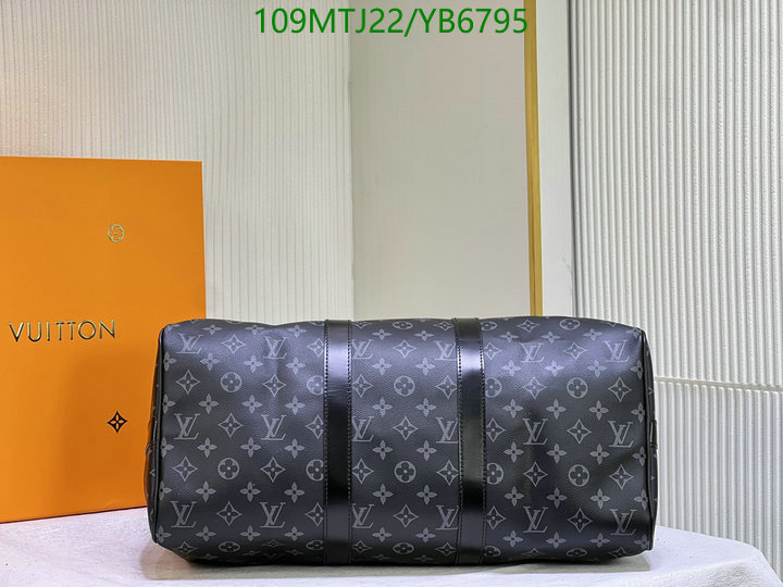 LV Bags-(4A)-Keepall BandouliRe 45-50-,Code: YB6795,$: 109USD