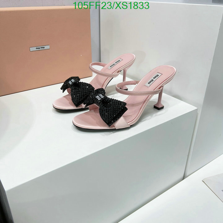 Women Shoes-Miu Miu, Code: XS1833,$: 105USD