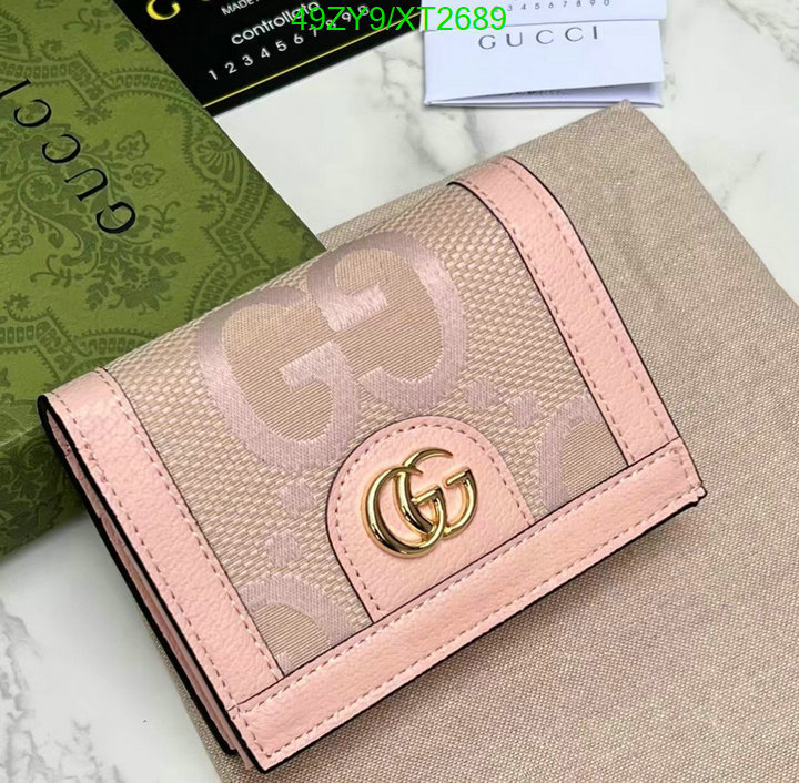 Gucci Bag-(4A)-Wallet-,Code: XT2689,$: 49USD