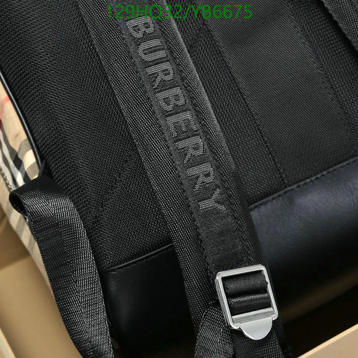 Burberry Bag-(4A)-Backpack-,Code: YB6675,$: 129USD