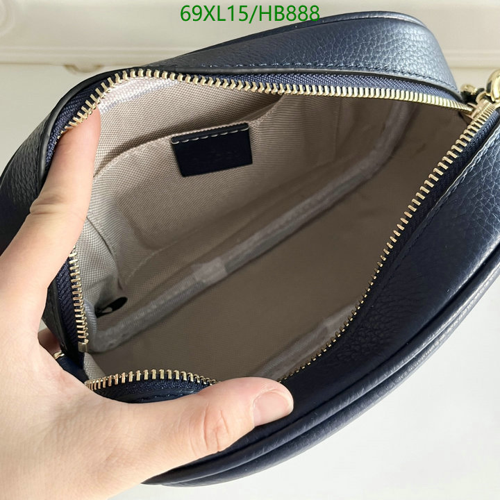 Gucci Bag-(4A)-Diagonal-,Code: HB888,$: 69USD