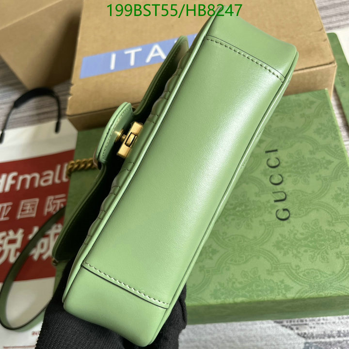 Gucci Bag-(Mirror)-Marmont,Code: HB8247,$: 199USD