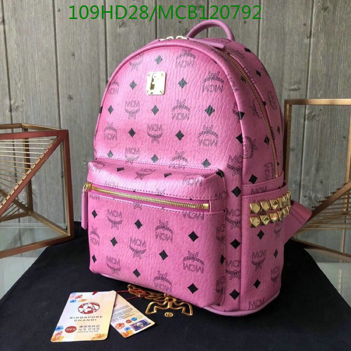 MCM Bag-(Mirror)-Backpack-,Code: MCB120792,$: 109USD