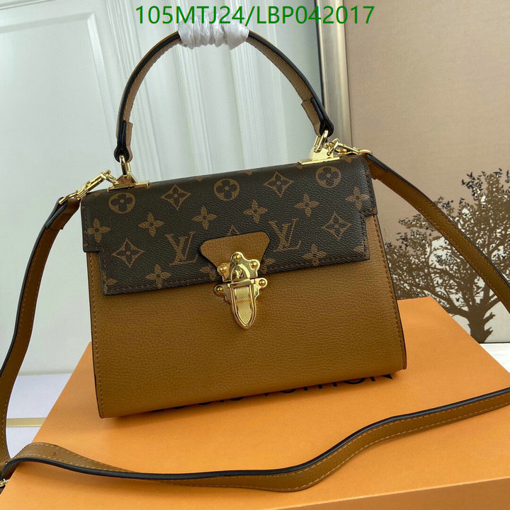 LV Bags-(4A)-Handbag Collection-,Code: LBP042017,$: 105USD