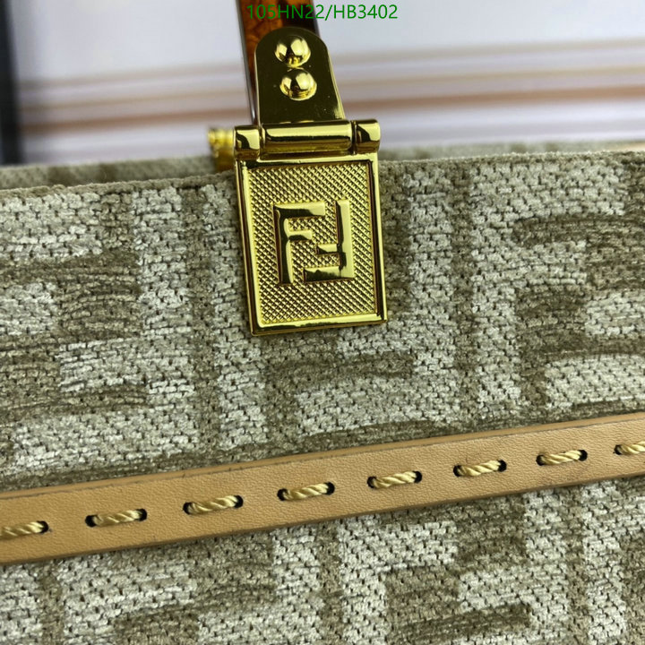 Fendi Bag-(4A)-Sunshine-,Code: HB3402,$: 105USD