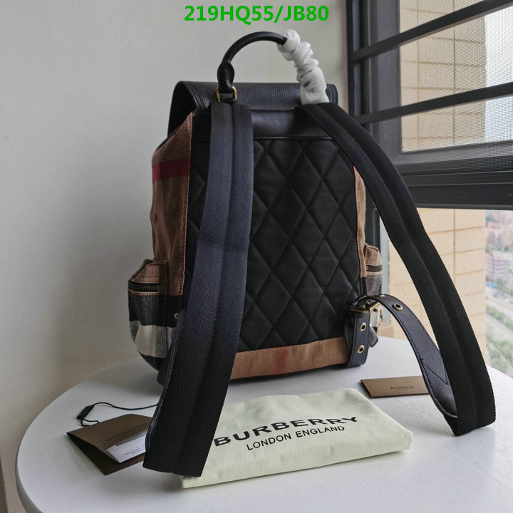 Burberry Bag-(Mirror)-Backpack-,Code: JB80,$: 219USD