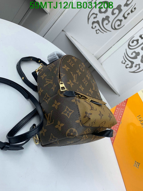 LV Bags-(4A)-Backpack-,Code: LB031208,$: 59USD