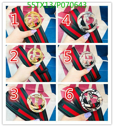 Belts-Gucci, Code: P070643,$: 55USD