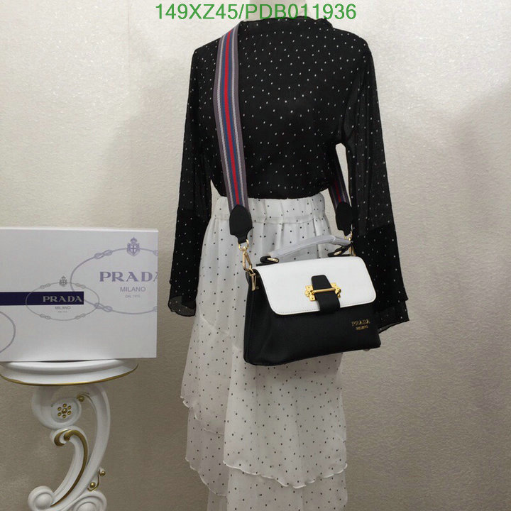 Prada Bag-(Mirror)-Diagonal-,Code: PDB011936,$:149USD