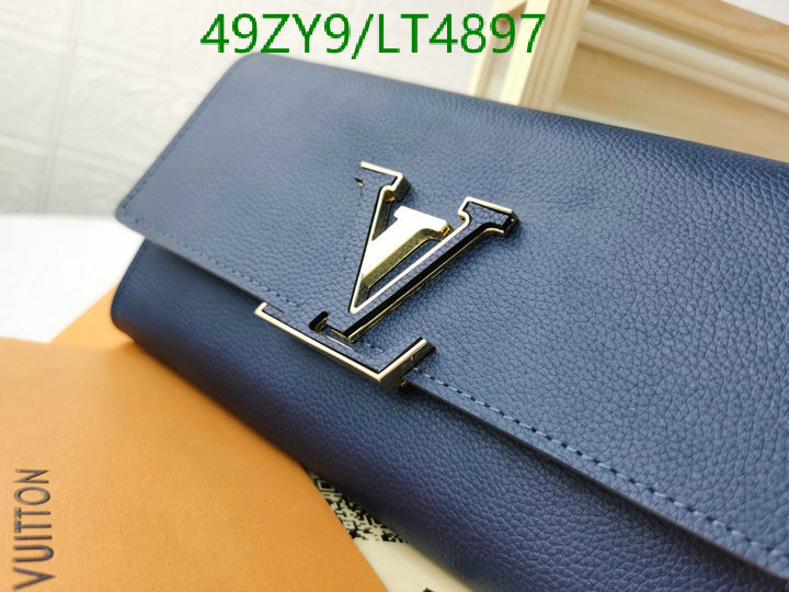 LV Bags-(4A)-Wallet-,Code: LT4897,$: 49USD