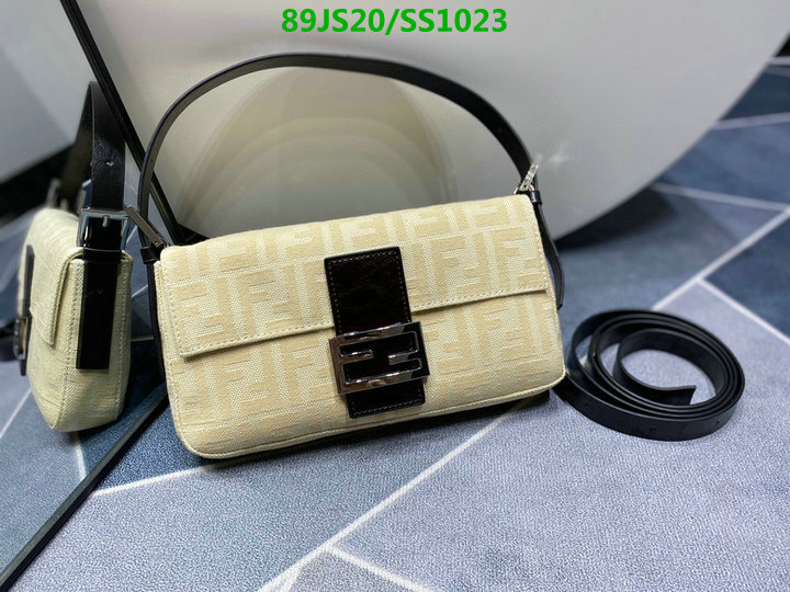 Fendi Bag-(Mirror)-Handbag-,Code: SS1023,