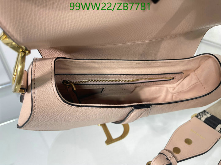 Dior Bags-(4A)-Saddle-,Code: ZB7781,$: 99USD