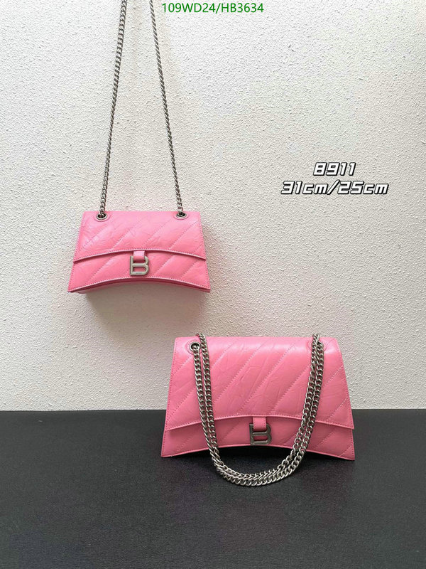 Balenciaga Bag-(4A)-Other Styles-,Code: HB3634,
