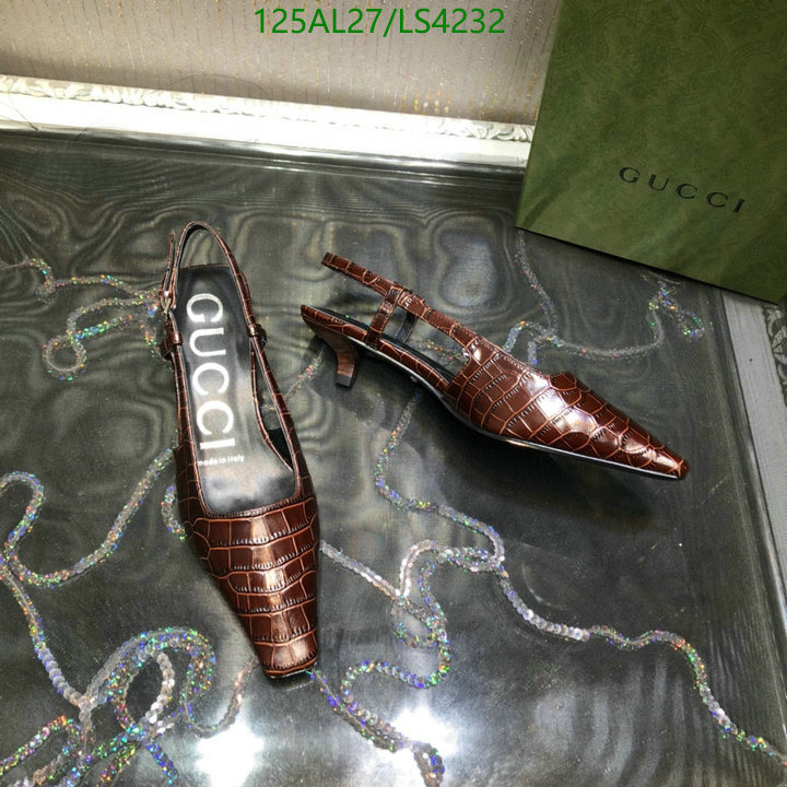 Women Shoes-Gucci, Code: LS4232,$: 125USD