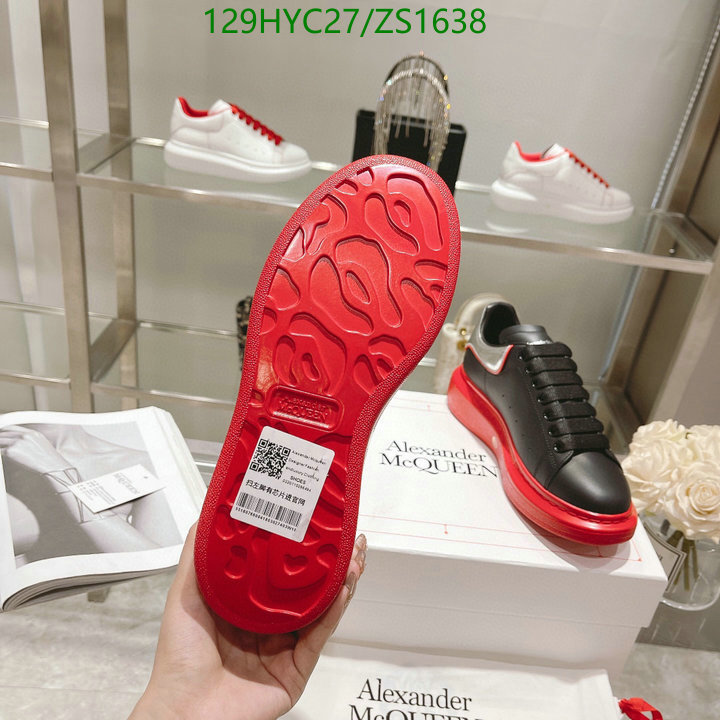 Women Shoes-Alexander Mcqueen, Code: ZS1638,$: 129USD