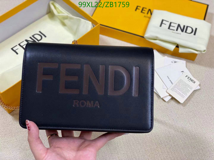 Fendi Bag-(4A)-Diagonal-,Code: ZB1759,$: 99USD