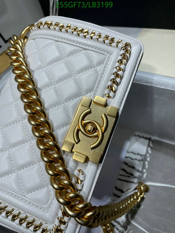 Chanel Bags -(Mirror)-Le Boy,Code: LB3199,$: 255USD