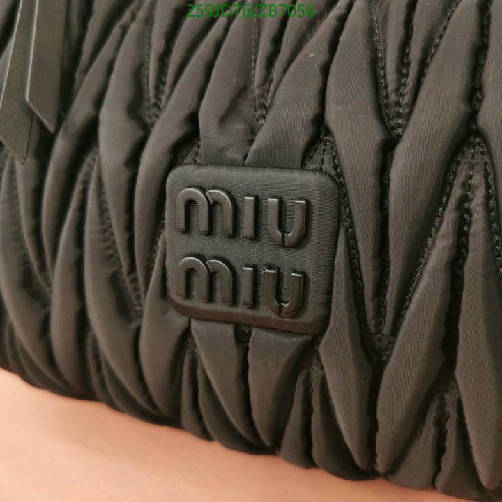 Miu Miu Bag-(Mirror)-Handbag-,Code: ZB7056,$: 259USD