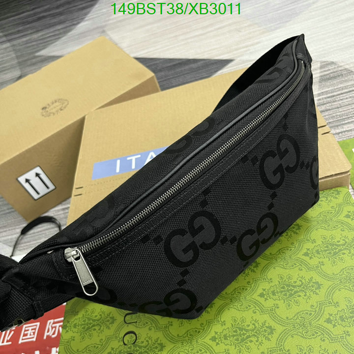 Gucci Bag-(Mirror)-Belt Bag-Chest Bag--,Code: XB3011,$: 149USD