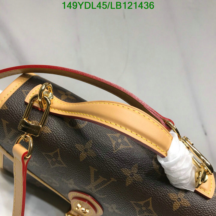 LV Bags-(Mirror)-Handbag-,Code: LB121436,$: 169USD