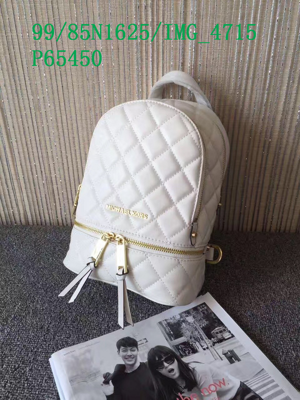 Michael Kors Bag-(Mirror)-Backpack-,Code: MSB122340,$: 99USD