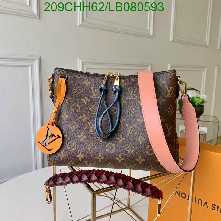 LV Bags-(Mirror)-Handbag-,Code: LB080593,$:209USD