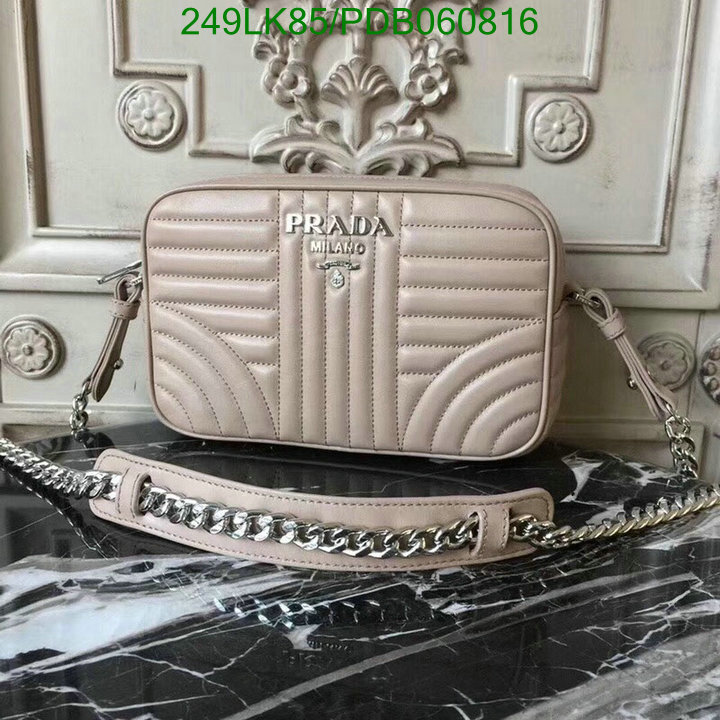 Prada Bag-(Mirror)-Diagonal-,Code: PDB060816,$: 249USD