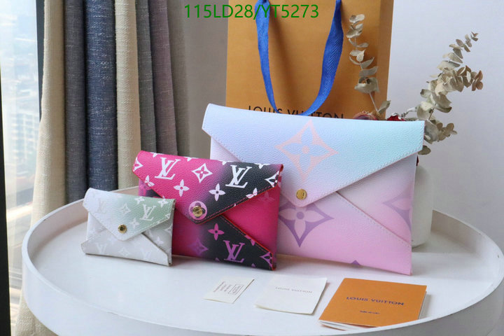 LV Bags-(Mirror)-Wallet-,Code: YT5273,$: 115USD