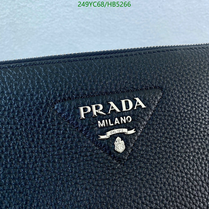 Prada Bag-(Mirror)-Handbag-,Code: HB5266,$: 249USD