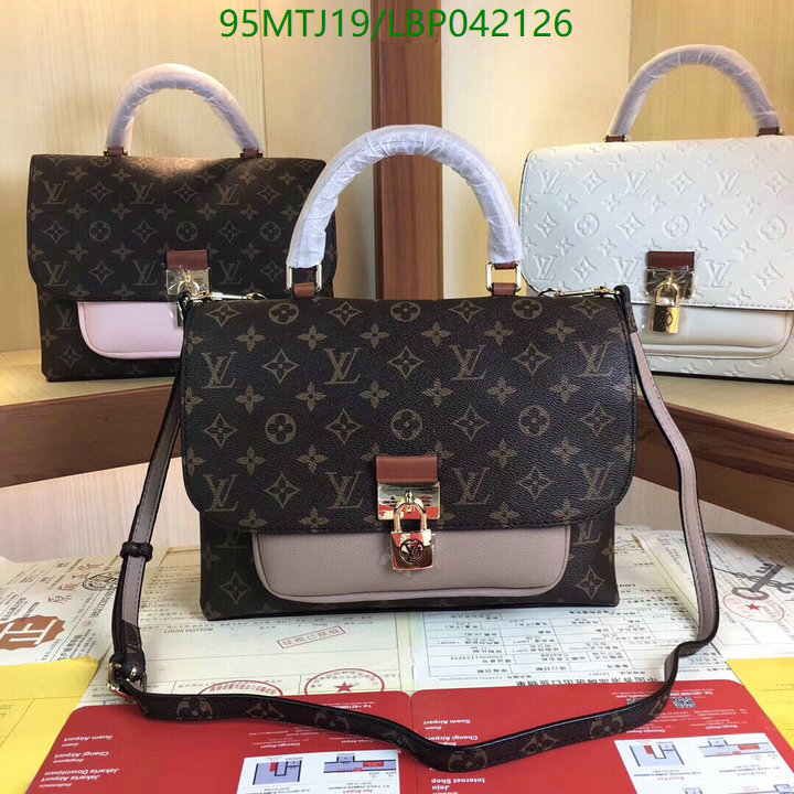 LV Bags-(4A)-Handbag Collection-,Code: LBP042126,$: 95USD