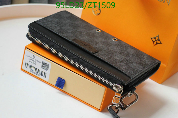 LV Bags-(Mirror)-Wallet-,Code: ZT1509,$: 95USD