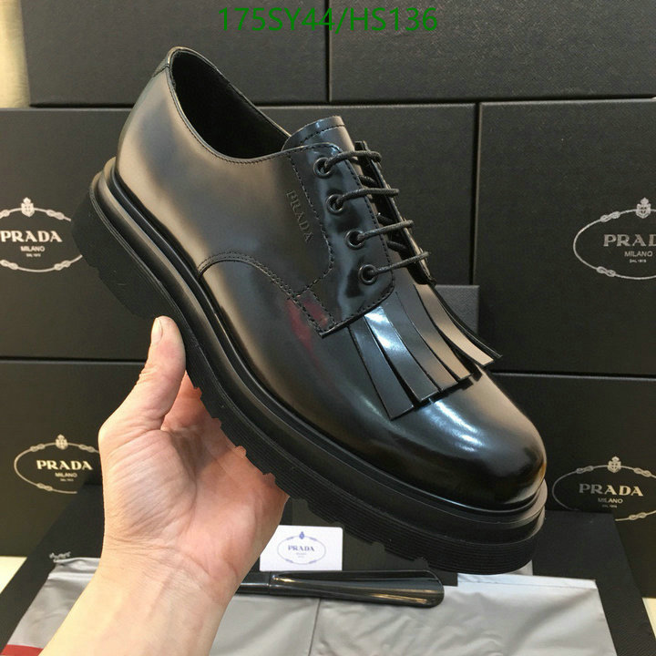 Men shoes-Prada, Code: HS136,$: 175USD