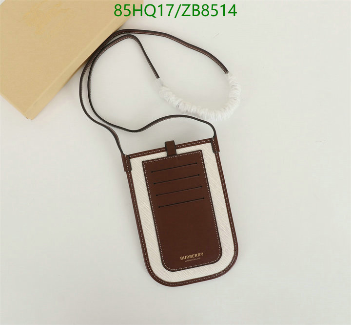 Burberry Bag-(4A)-Diagonal-,Code: ZB8514,$: 85USD