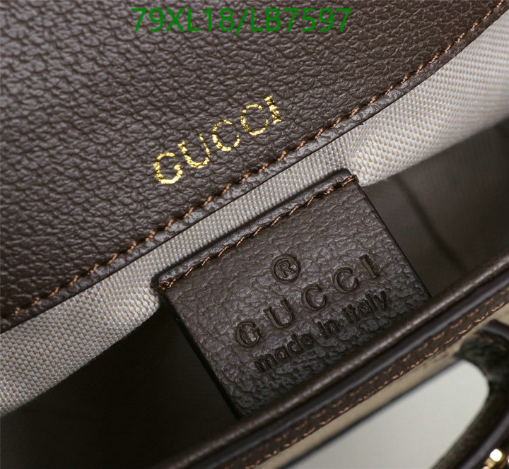 Gucci Bag-(4A)-Horsebit-,Code: LB7597,$: 79USD