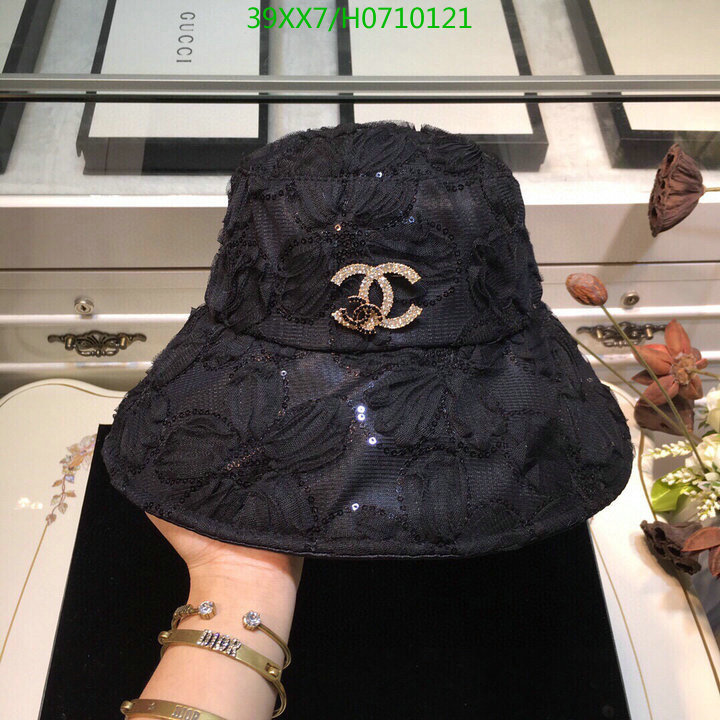 Cap -(Hat)-Chanel,Code: H0710121,$: 39USD