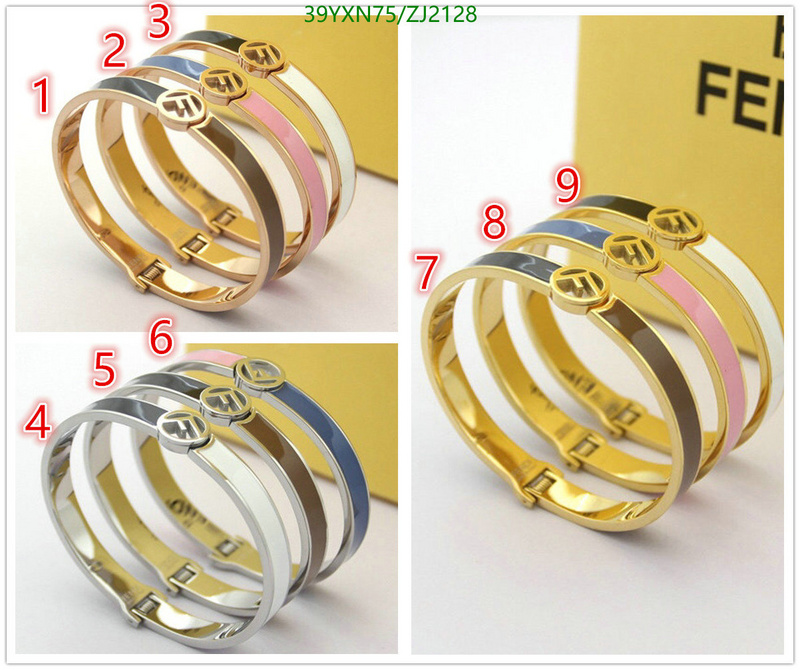 Jewelry-Fendi, Code: ZJ2128,$: 39USD