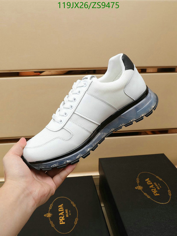 Men shoes-Prada, Code: ZS9475,$: 119USD