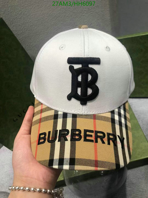 Cap -(Hat)-Burberry, Code: HH6097,$: 27USD